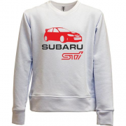 Детский свитшот без начеса Subaru sti (2)