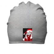 Хлопковая шапка Bloody Santa
