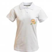 Жіноча футболка-поло Малюк з пустушкою