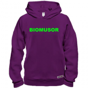 Худи BASE с надписью "Biomusor"
