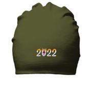 Хлопковая шапка с мордочкой тигра 2022