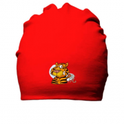 Бавовняна шапка Тигр з ієрогліфом