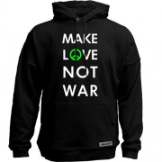 Худи без начісу "Make Love, Not War"