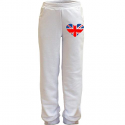 Дитячі трикотажні штани Люблю Британію