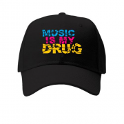 Детская кепка Music is my drug