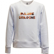 Детский свитшот без начеса Imagine Dragons (огненный дракон)