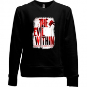 Детский свитшот без начеса с артом The Evil Within