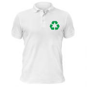 Чоловіча футболка-поло Recycle