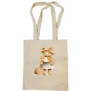 Сумка шоппер Мишка Тедди с сумкой