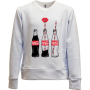 Детский свитшот без начеса 3 Coca Cola