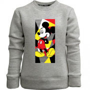Детский свитшот без начеса Mickey mouse art