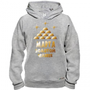 Худи BASE с надписью "Марта - золотой человек"