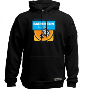 Худи без начеса Badminton sport team