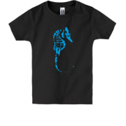 Дитяча футболка Fringe с морским коньком