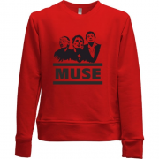 Детский свитшот без начеса Muse (силуэты)