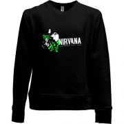 Детский свитшот без начеса Курт Nirvana Black