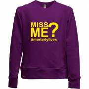Детский свитшот без начеса Miss Me& (Morriarty)