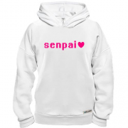 Худи BASE с надписью "Senpai"