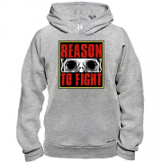 Худи BASE Reason to fight Череп