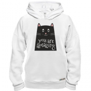 Худи BASE Black Cat Черный кот