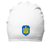 Хлопковая шапка "Тризуб на щите" (2)