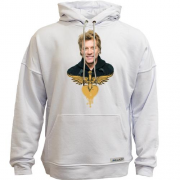 Худи без начеса Bon Jovi с лого