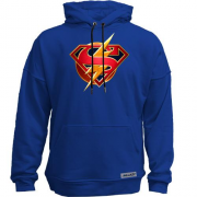 Худи без начеса Superman and Flash