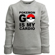 Дитячий світшот без начісу Pokemon go cardio