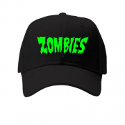 Детская кепка  с надписью Zombies
