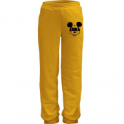 Детские трикотажные штаны Black Flag Mickey Style