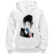 Худі BASE Girl portrait art blue lollipop