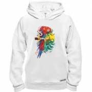 Худи BASE Parrot bright art