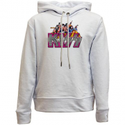 Детский худи без флиса KISS Band