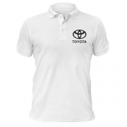 Футболка поло Toyota (лого)