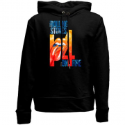 Детский худи без флиса Rolling Stones 14 Fire