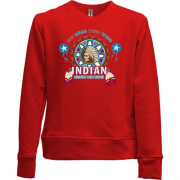 Детский свитшот без начеса indian wild west