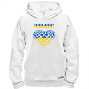 Худи BASE Ukraine (сердце из звезд)