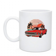 Чашка Ford Mustang Retro