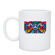 Чашка Mercedes-Benz AMG Logo Art
