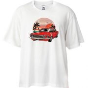 Футболка Oversize Ford Mustang Retro