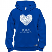 Худи BASE с сердцем "Home Краматорск"