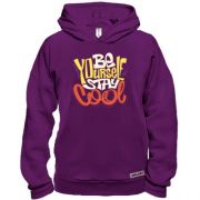 Худи BASE "Be yourself stay cool"