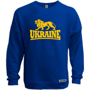 Свитшот без начеса с надписью "Ukraine"