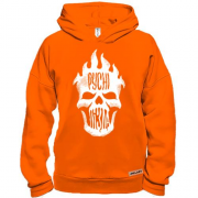 Худи BASE с черепом "русне п*зда"