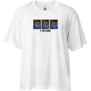Футболка Oversize I'm fine Ross (Friends)