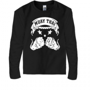 Детская футболка с длинным рукавом Muay Thai (Hands)