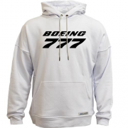 Худи без начеса Boeing 777 лого