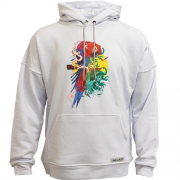 Худи без начеса Parrot bright art