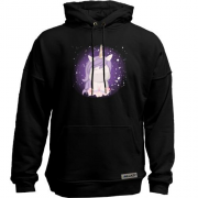 Худи без начеса Baby unicorn purple