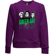 Детский свитшот без начеса Green day Uno! Dos! Tré!
